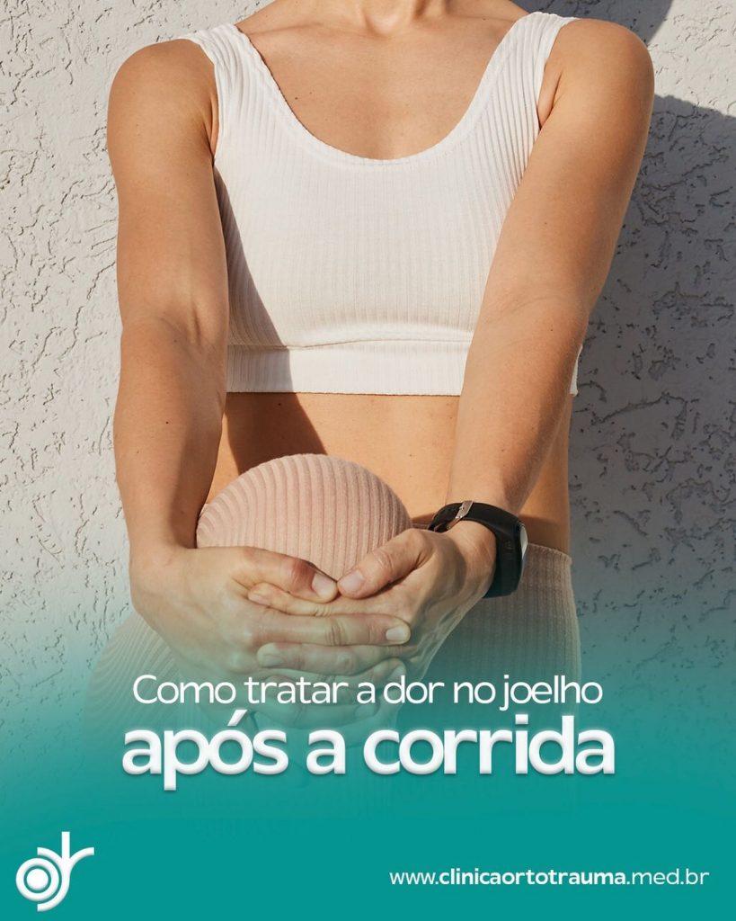 Como tratar a dor no joelho após a corrida Ortotrauma